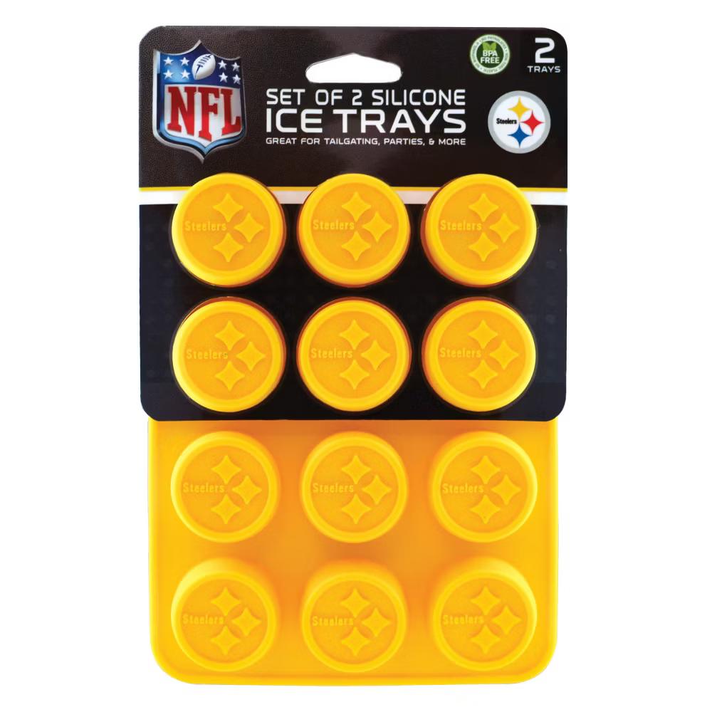 FanPans 2-Pack Team Ice Cube Trays - NFL Pittsburgh Steelers - Image 3