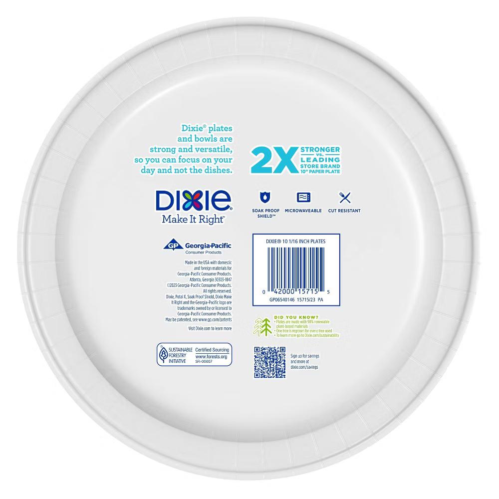 Everyday 10 1/16" Paper Plates - Image 19