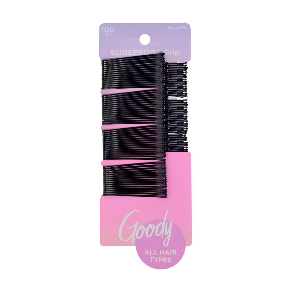 Curved Black Bobby -100ct: Hair Styling, All Hair Types, Iron Material - Image 3