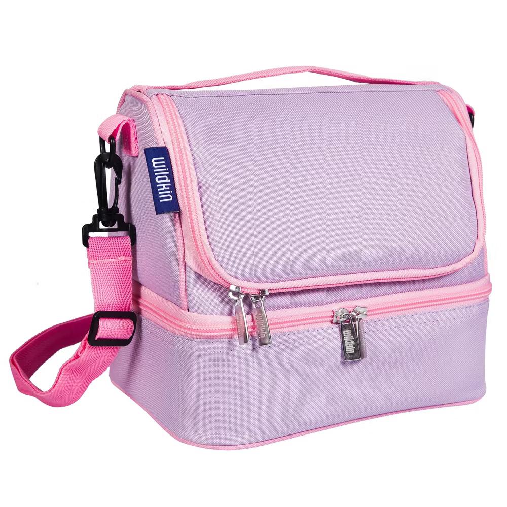 Wildkin Solid Two Compartment Kids Lunch Bag - Image 15
