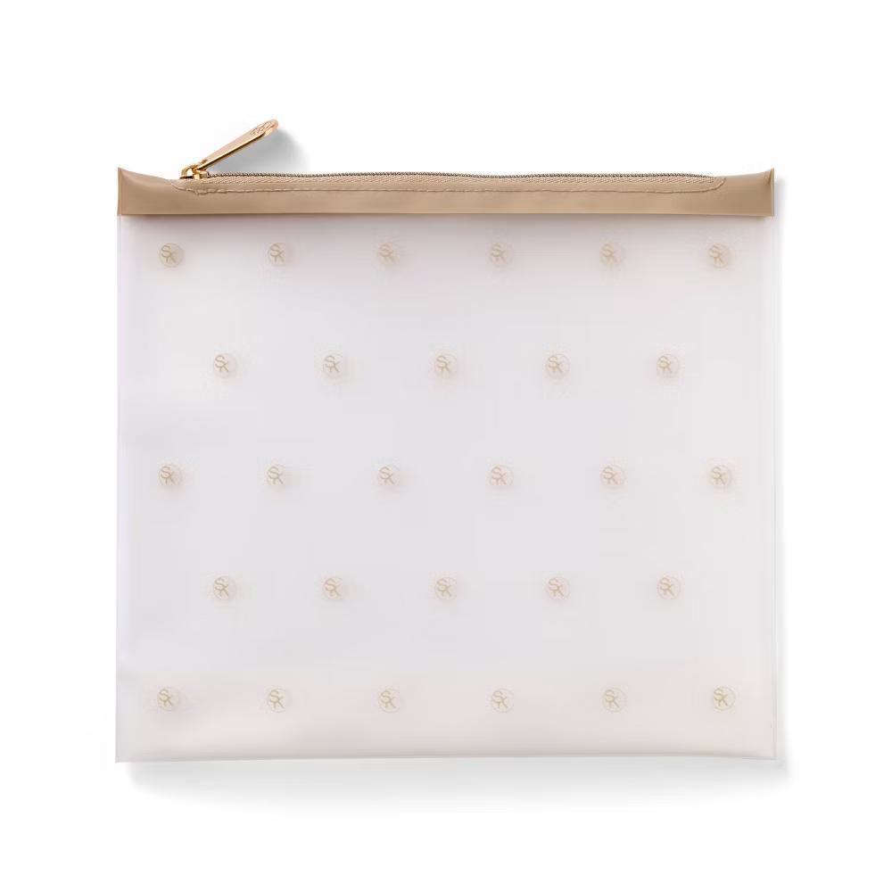 Travel Pouch Makeup Bag: Clear TPU, Zipper Closure - Image 2