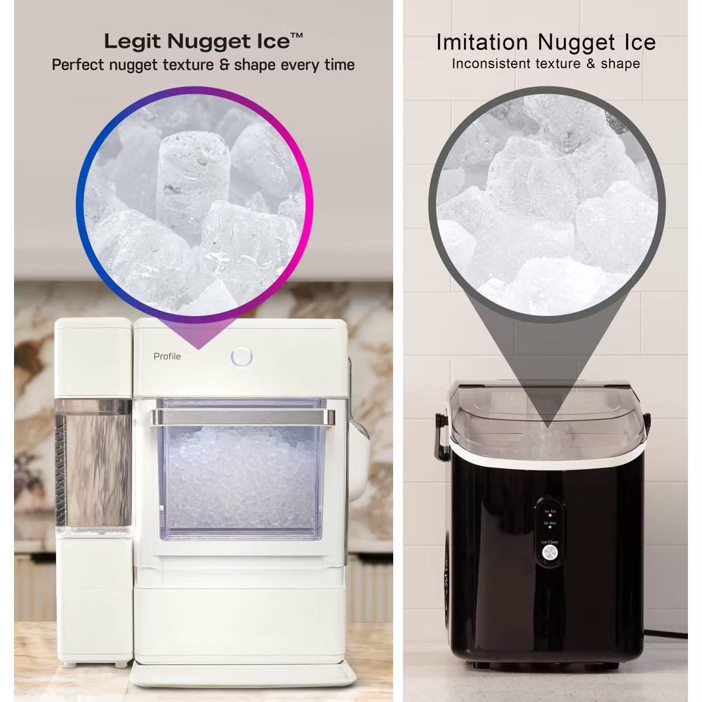 GE Profile Opal Nugget Ice Maker - with Magnolia: Stainless Steel, Countertop, 34 lbs Daily Production - Image 11