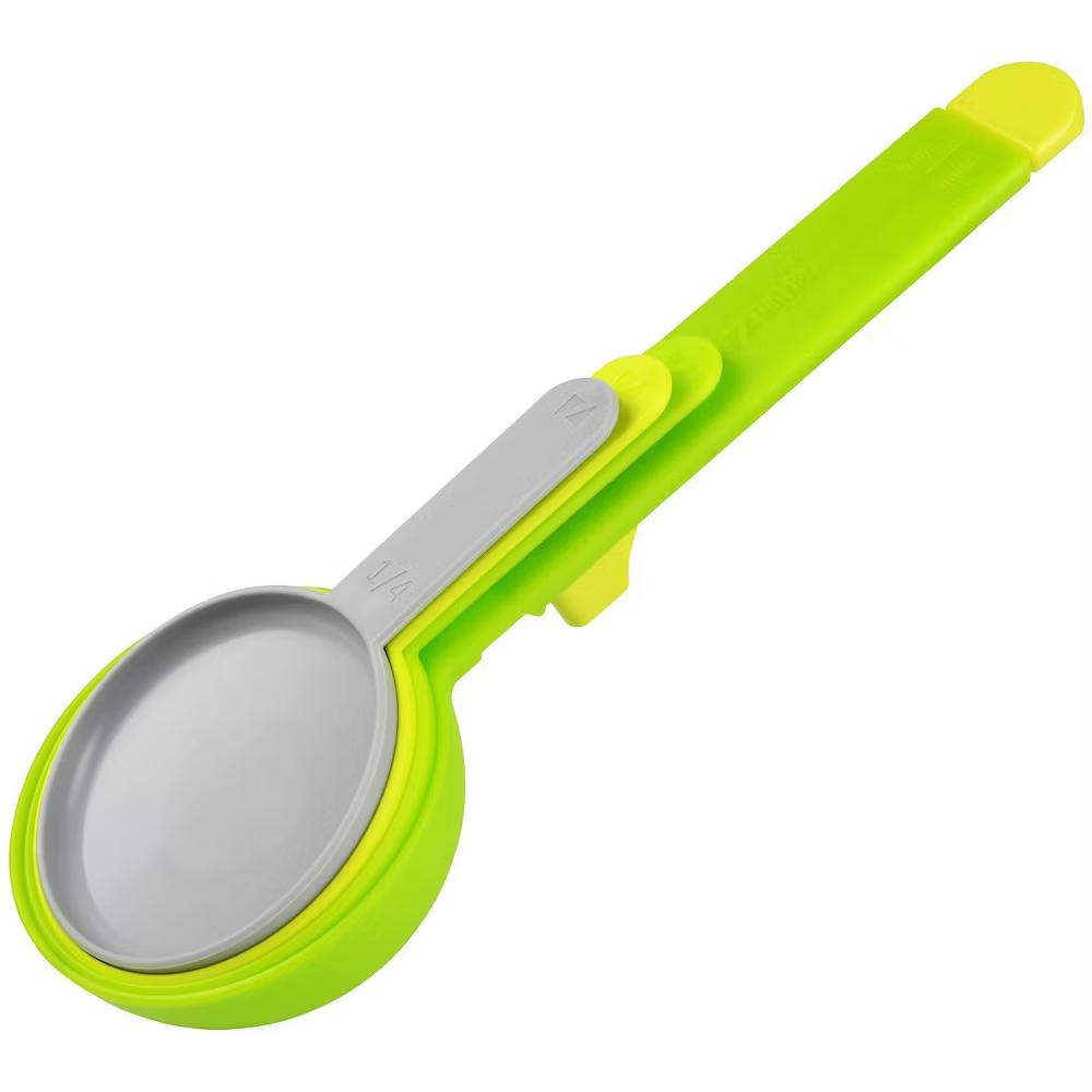 Hutzler Weigh & Measure Kitchen Scale and Measuring Cup Set, 4-Piece, 1/4 to 1 Cup Sizes - Image 5