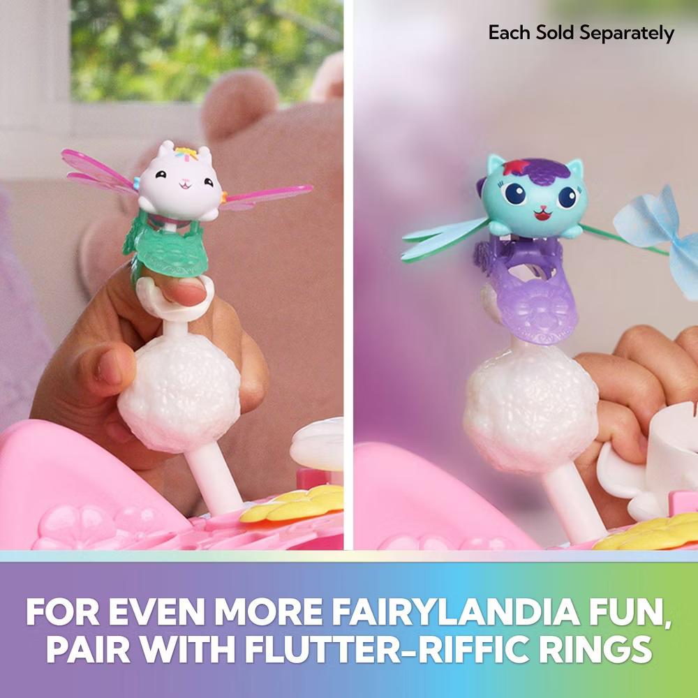 Gabby's Dollhouse Fairylandia Flutter Magic Fairy Playset - Image 7