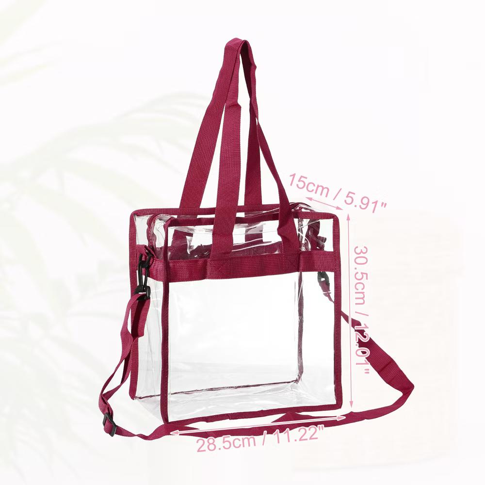 Zipper Clear Makeup Bag 1 Pc - Image 9