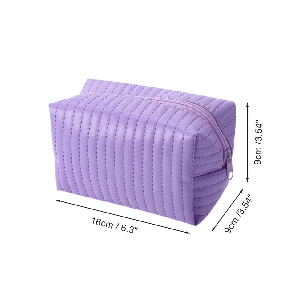 Simple Square Makeup Bag 1 Pc - Image 3