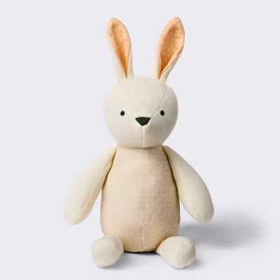 Plush Toy Easter Bunny Stuffed Animal - Cotton, 12" Depth, 0.154 lbs, Baby and Infant Theme