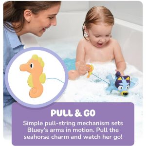 Tomy Swimming Bath Toy with Seahorse– Water Toy for Tub or Pool: BPA-Free, Fine Motor Skills Focus