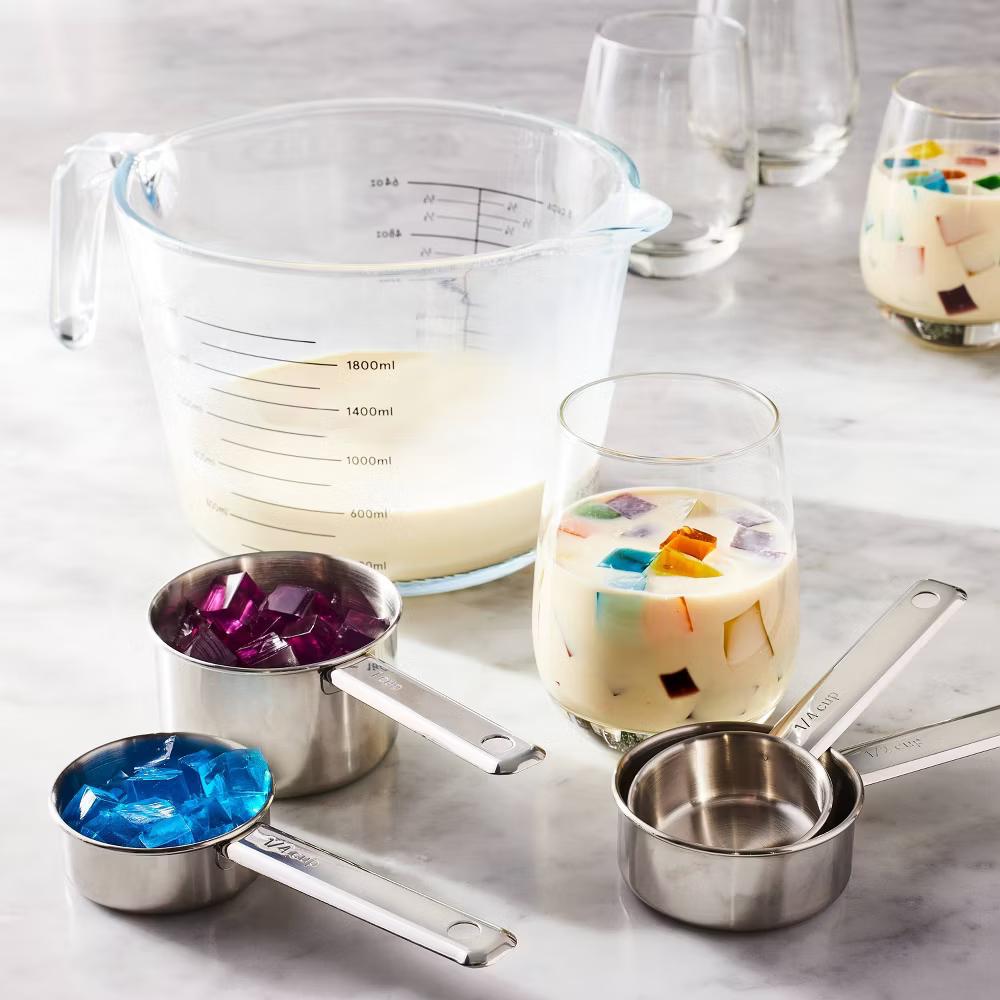 4pc Stainless Steel Measuring Cups - Image 9