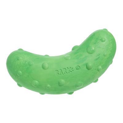 Super Chewer Pickle Stickle Pickle Dog Toy: Medium Breed, Rubber, 0.36 lb - Image 2
