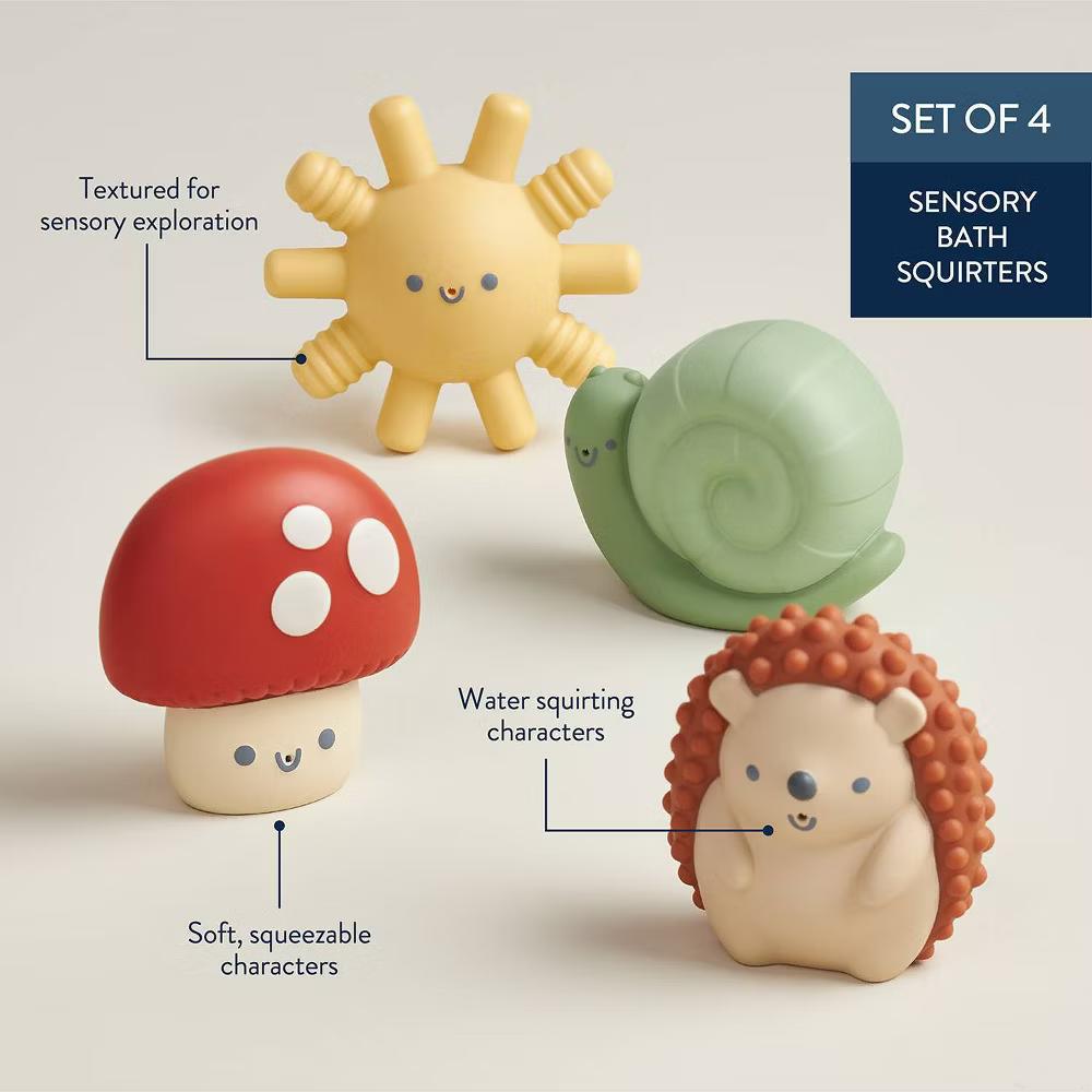 Squirt Bath Toy - Characters: Educational Focus, Fine Motor Skills, 4 Pieces - Image 6