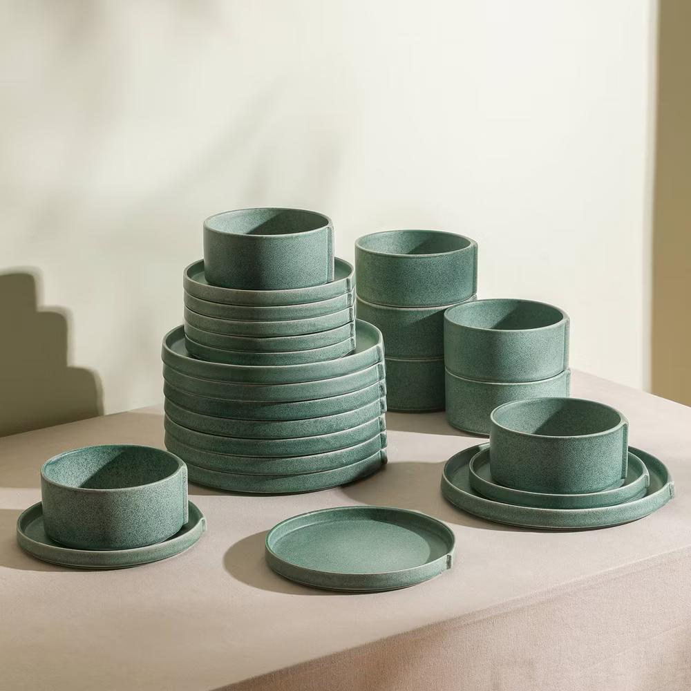 24pc Bao Stoneware Dinnerware Set - Image 34
