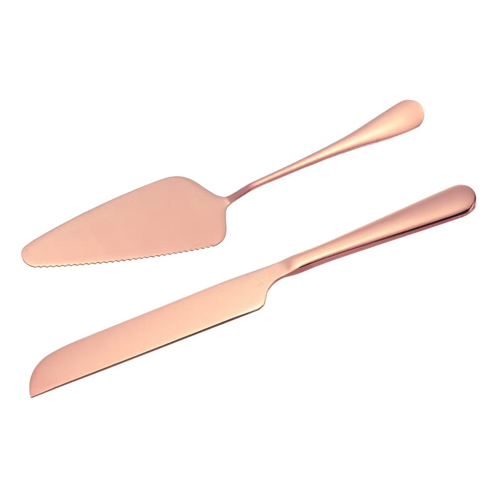 Wedding Cake Knife Cutting and Server Set 1 Set 2 Pcs - Image 11