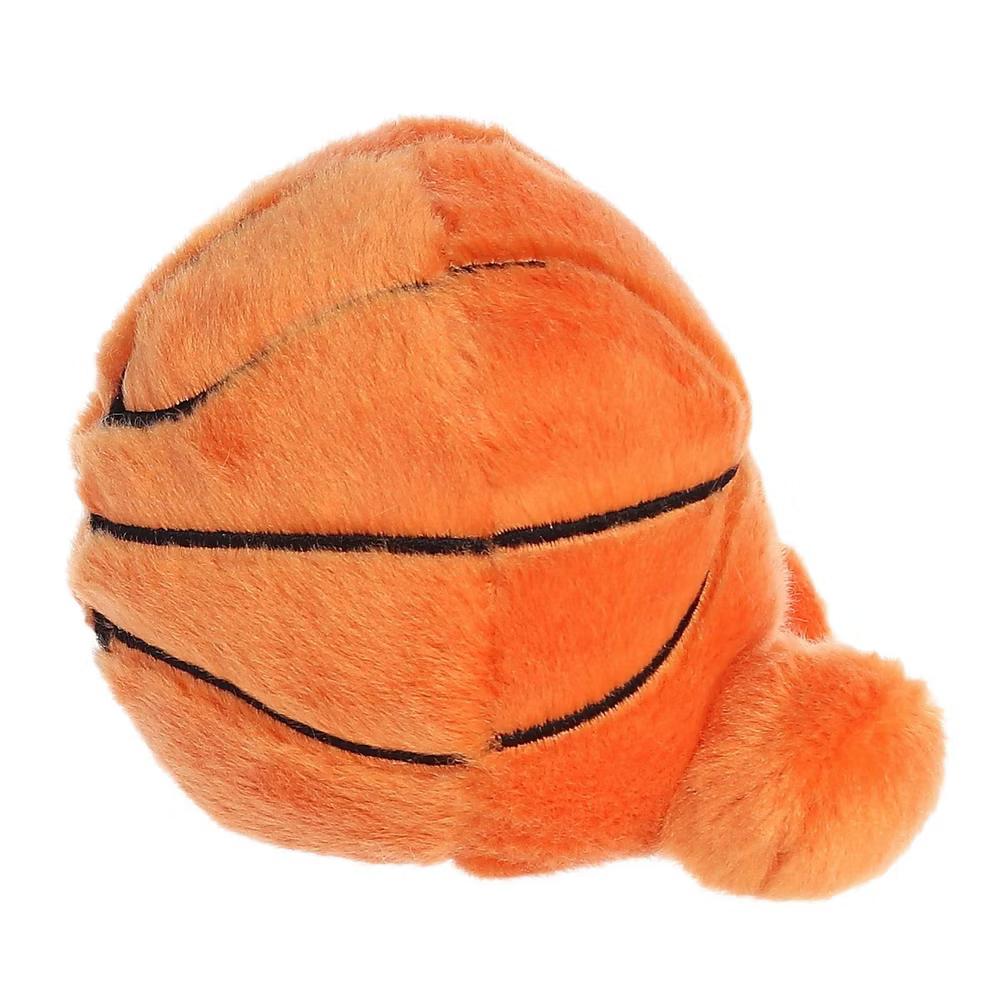 Mini Hoops Basketball Palm Pals Adorable Stuffed Animal Orange 4" - Image 3