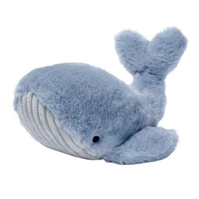 Bubbles & Squirt Soft Plush Blue Whale Stuffed Animal Toy - Image 2