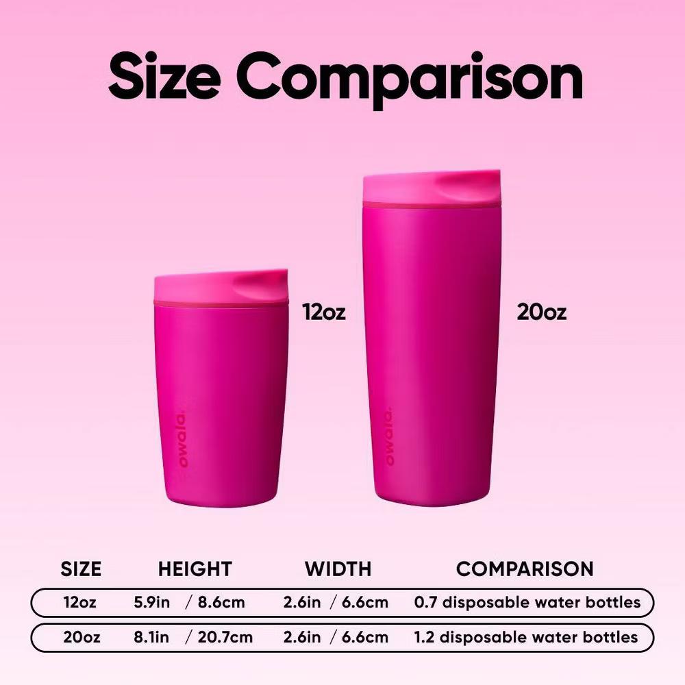 20oz Stainless Steel SmoothSip Travel Mug - Image 20