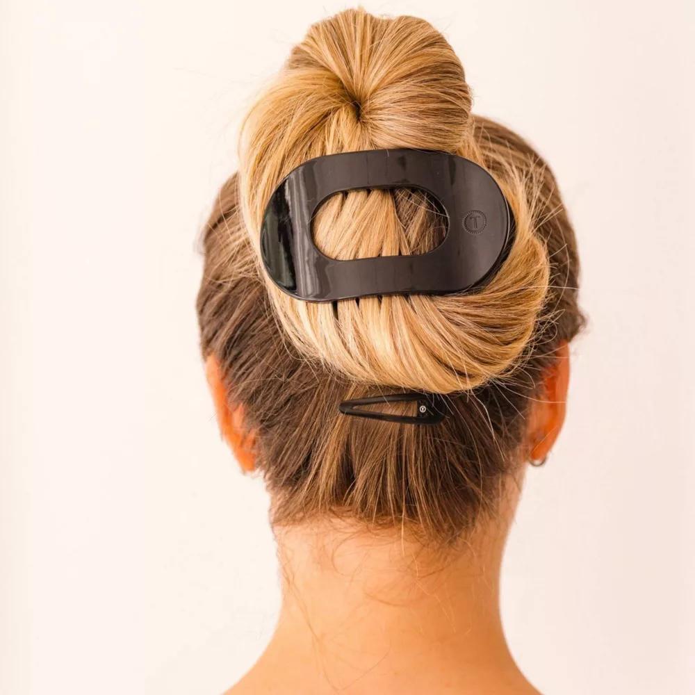 Teleties Large Flat Round Hair Clip - Image 20