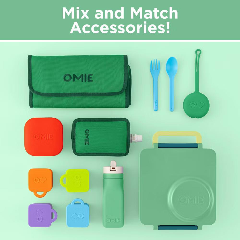 OMIEBox Insulated Bento Lunch Box with Leakproof Thermos Food Jar 3 Compartments - Image 41