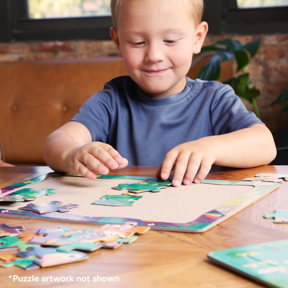 Tray Puzzle 5-Pack - Kids Puzzle Set Ages 3+