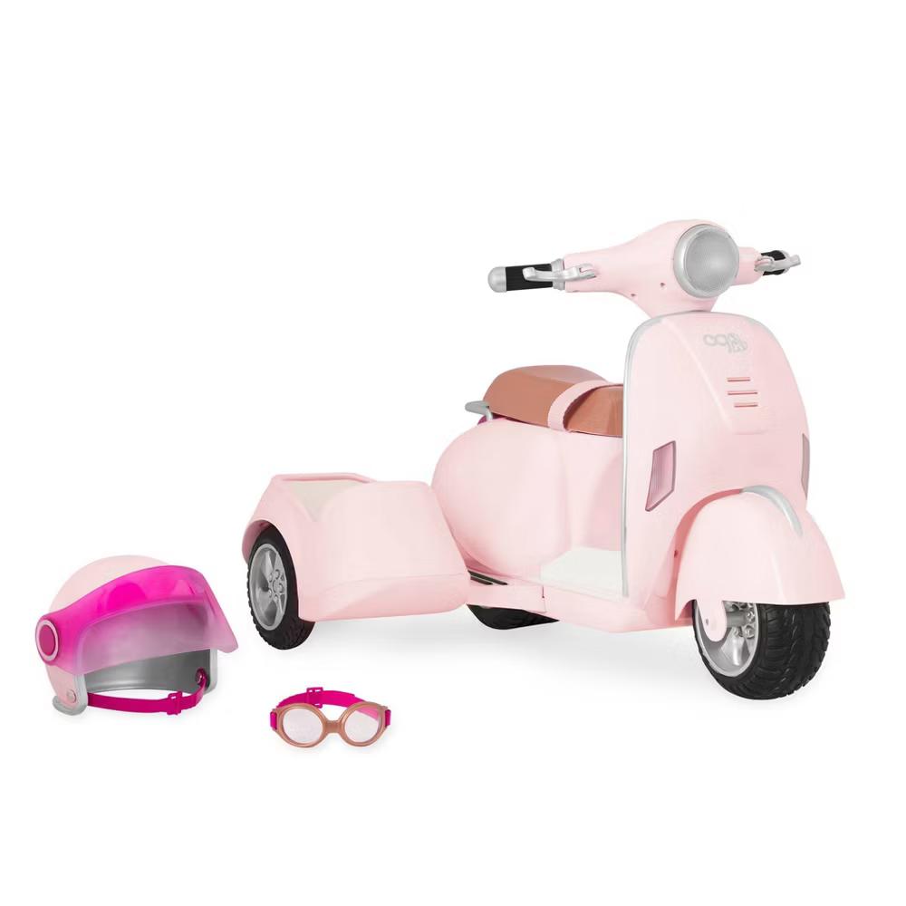 Ride Along Scooter Vehicle Accessory Set for 18" Dolls - Image 6