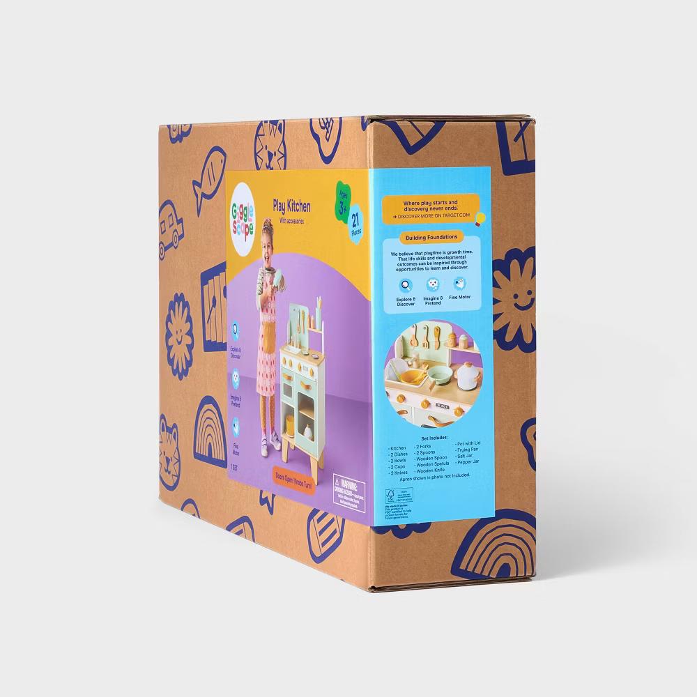 Play Kitchen 21 Pieces