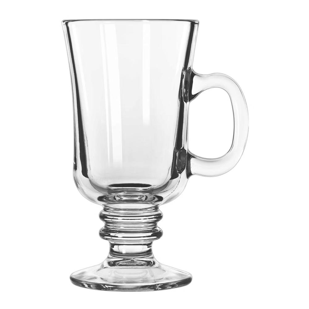 Libbey Irish Coffee Mug Glasses, 8.5 ounce, Set of 4