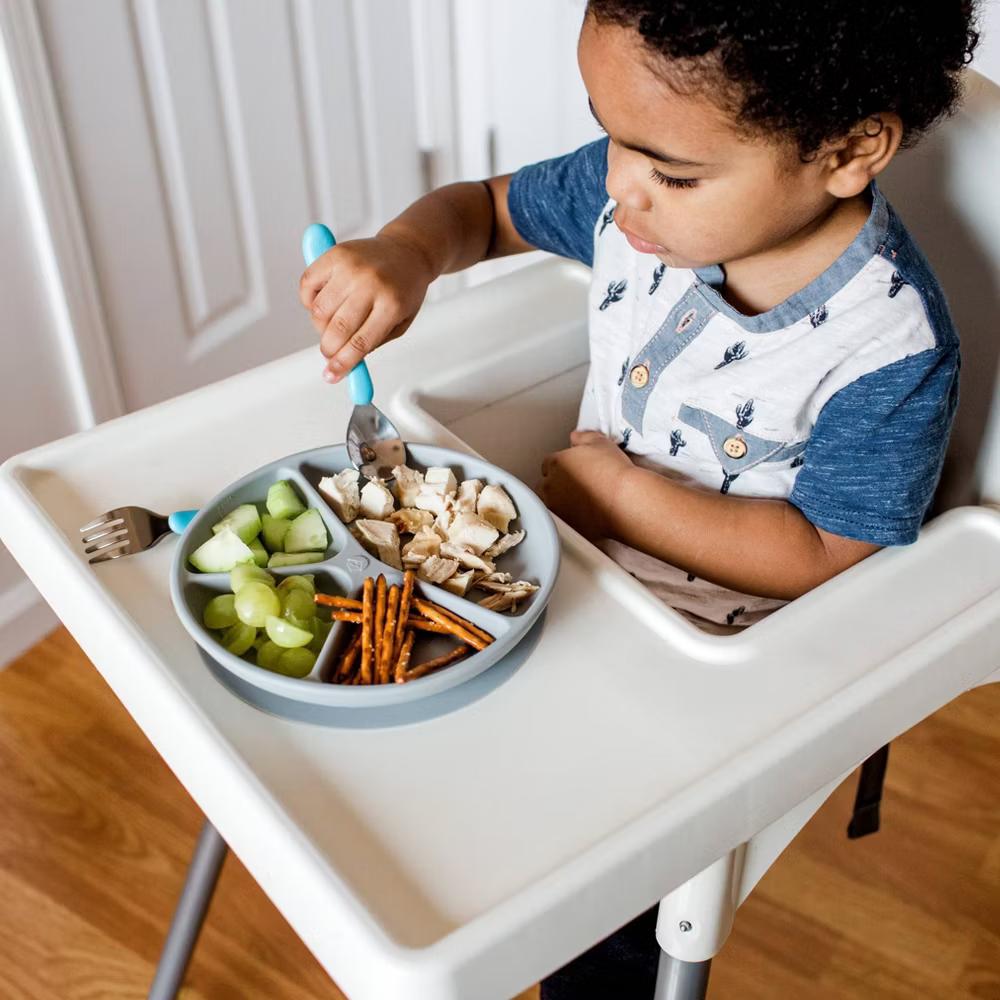 green sprouts Learning Plate made from Silicone - Image 6