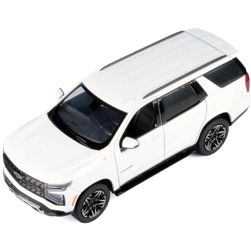 2025 Chevrolet Tahoe Z71 White "Timeless Legends" Series 1/24 Diecast Model Car - Image 5