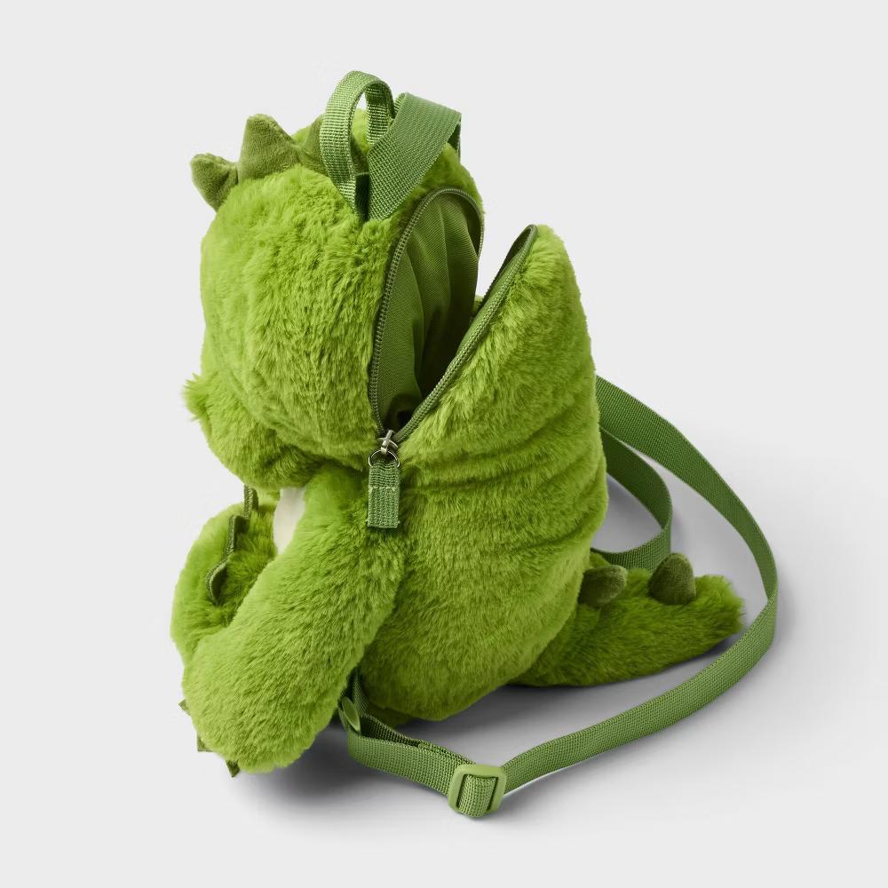 12" Dino Stuffed Animal Backpack - Image 3