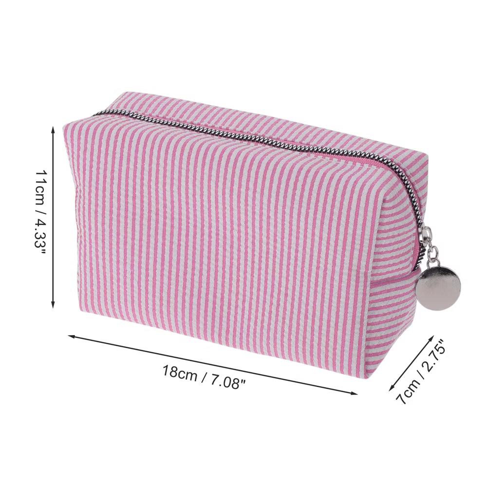 Striped Pattern Makeup Bag for Travel 1 Pc - Image 42