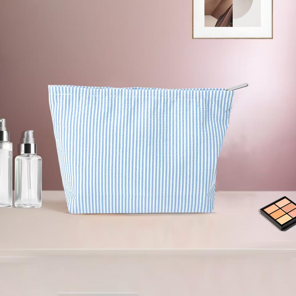 Seersucker Stripes Makeup Bag 1 Pc - Image 11