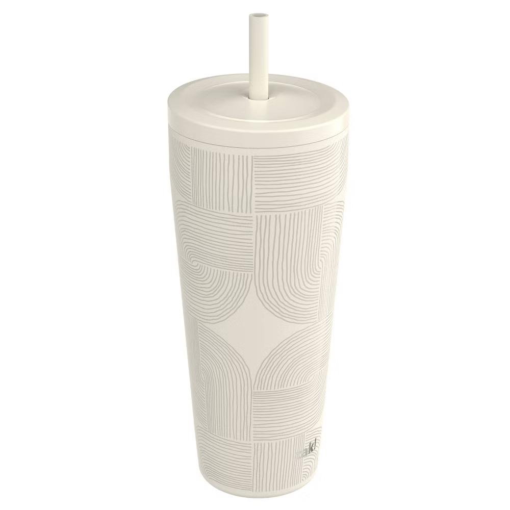 30 fl oz Stainless Steel Straw Tumbler - Image 9