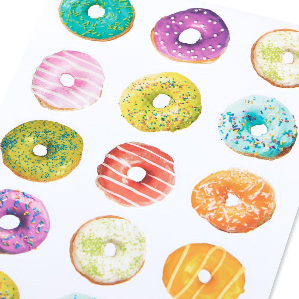 Scratch and Sniff Stickers/Scented Colorful Donuts 30ct - 2 Sheets - Image 5