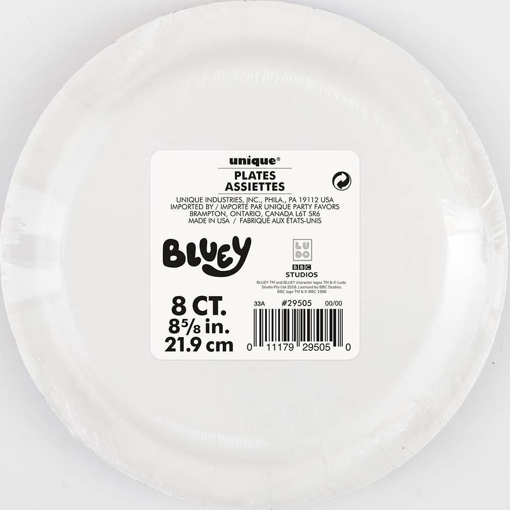 9" 8ct Party Dinner Paper Plates - Image 3