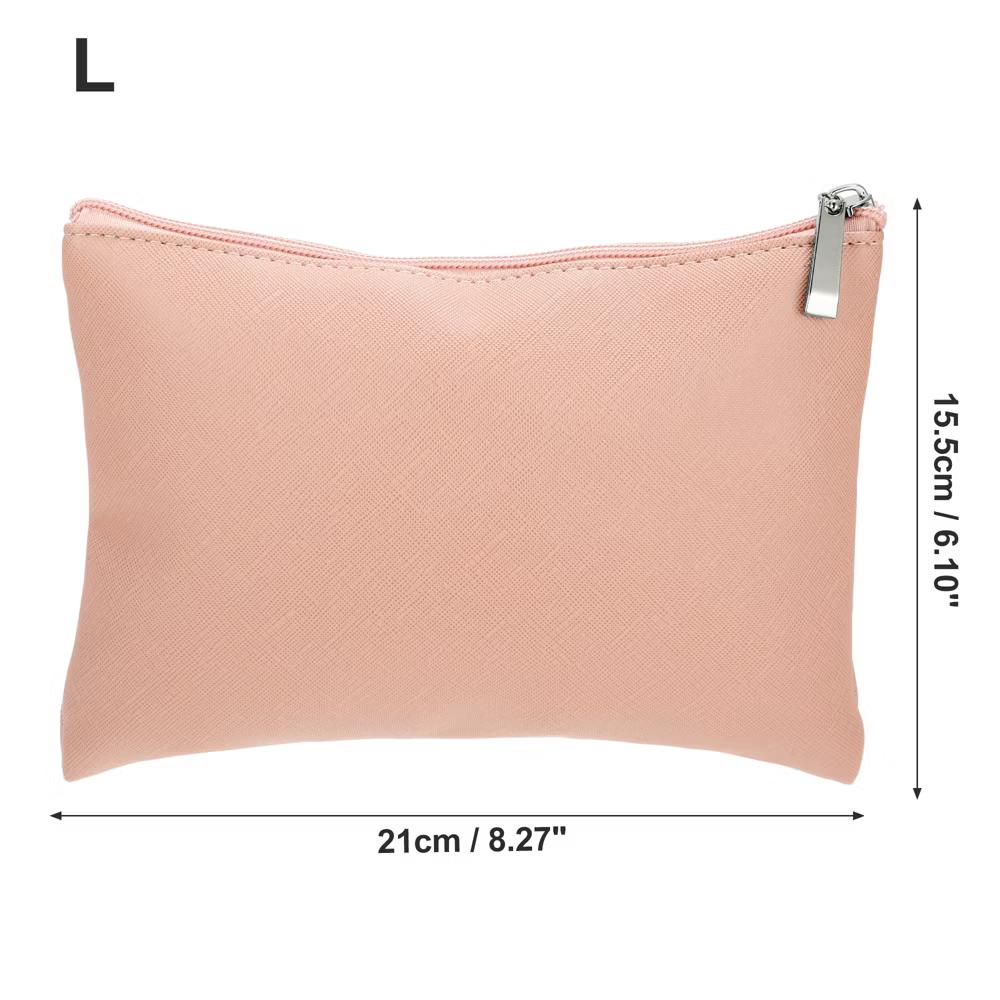 PU Leather Travel Portable Makeup Bag 1 Pc - Image 24