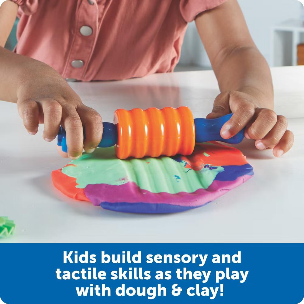 Helping Hands Tactile Tools: Sensory Development Toy for Babies and Toddlers, Plastic, 4 Pieces - Image 5
