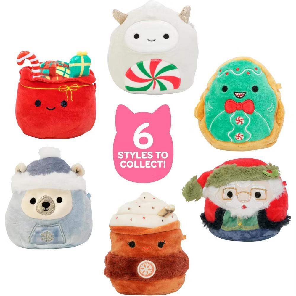 4" Holiday Mystery Capsules (3 Pack) - Official Plush - Collectible Mini Stuffed Animal Toy - Gift for Kids, Girls & Boys - Image 3