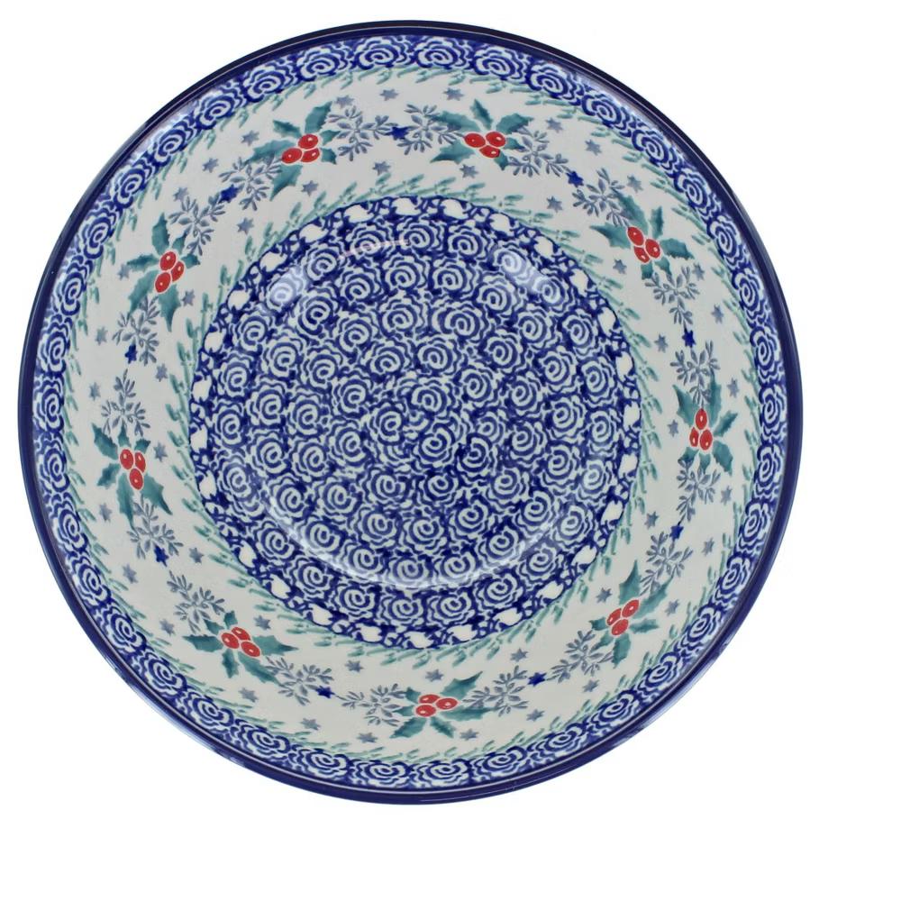Blue Rose Polish Pottery Ceramika Artystyczna Cereal Bowl - Image 12