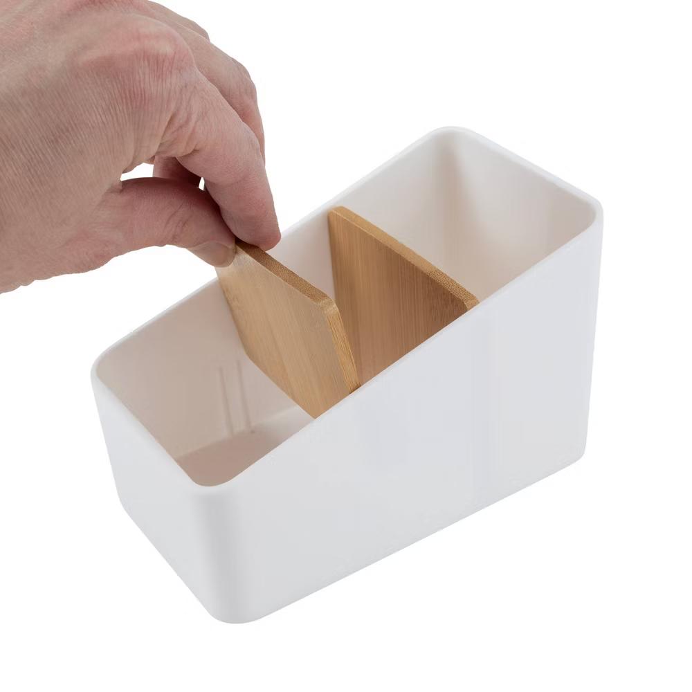Thinkspace 3 Compartment Storage White - Image 4