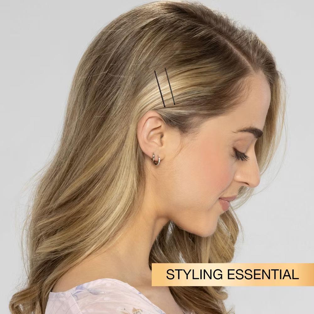 No-Slip Grip Bobby Pins - Matte Black - All Hair - 45pcs - Image 6