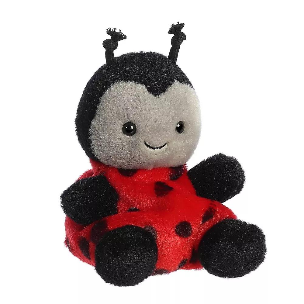 Mini Lil Spots Ladybug Palm Pals Adorable Stuffed Animal Red 4.5" - Image 2