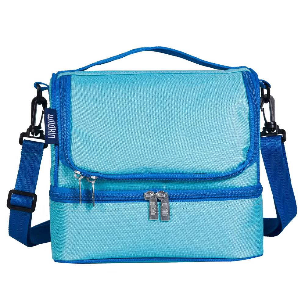 Wildkin Solid Two Compartment Kids Lunch Bag - Image 3