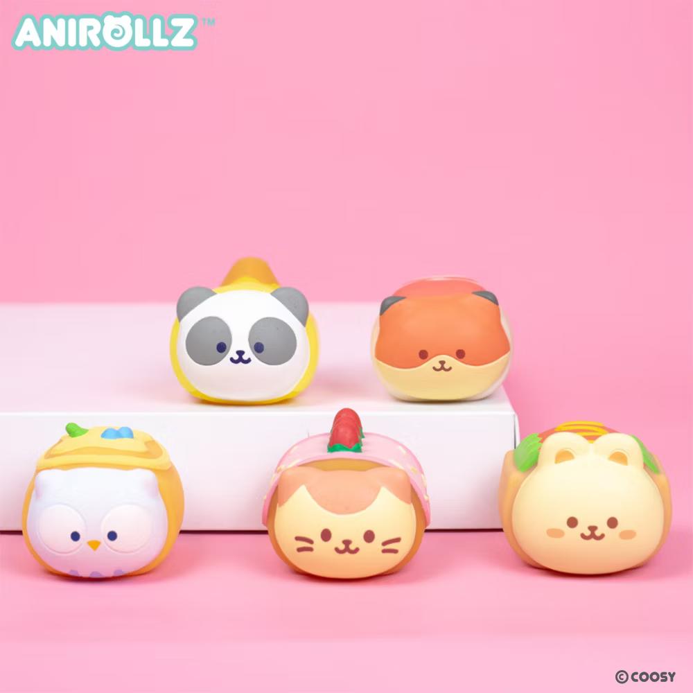Capsule Anirollz SquiSHU Surprise Blind Toy Squishy Collectible Figurine Capsule Series 2 - Blanket