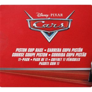 Cars and Pixar Diecast 1:55 Scale Vehicles 11 Piece Piston Cup Race Themed with Lightning McQueen