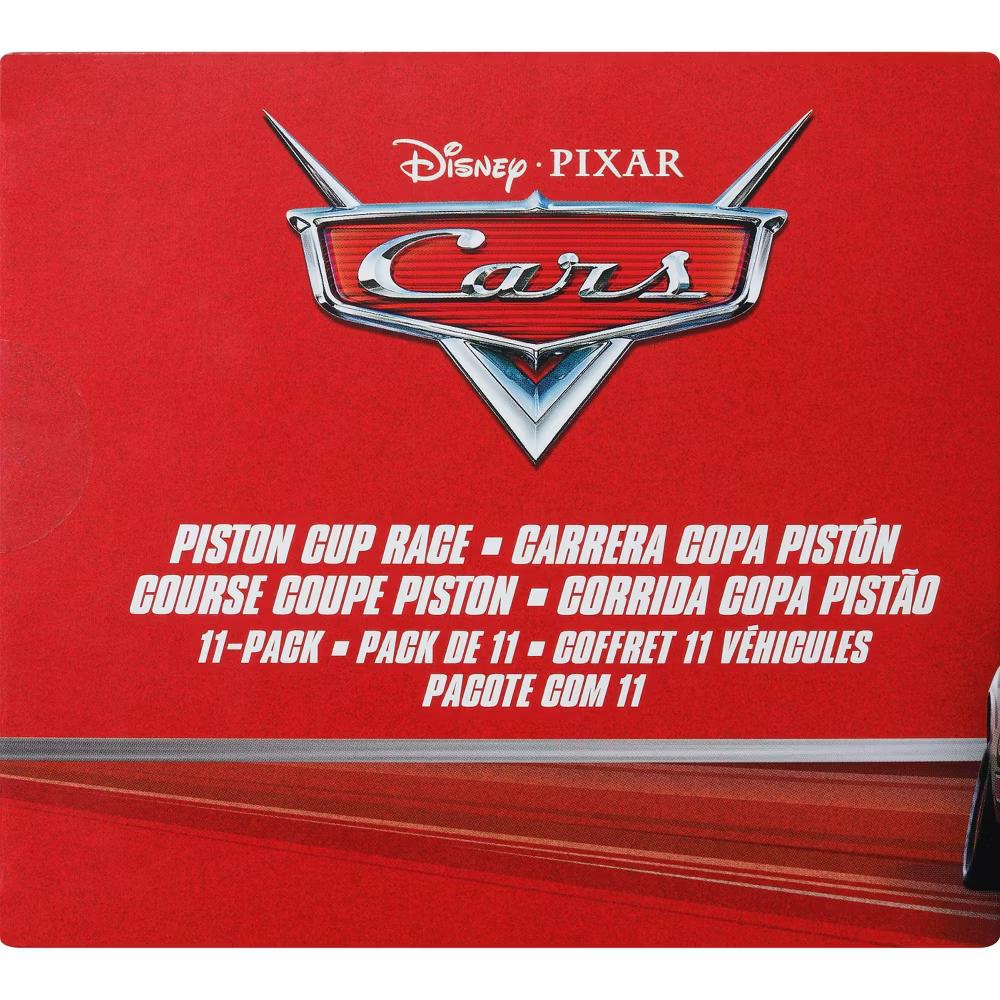 Cars and Pixar Diecast 1:55 Scale Vehicles 11 Piece Piston Cup Race Themed with Lightning McQueen