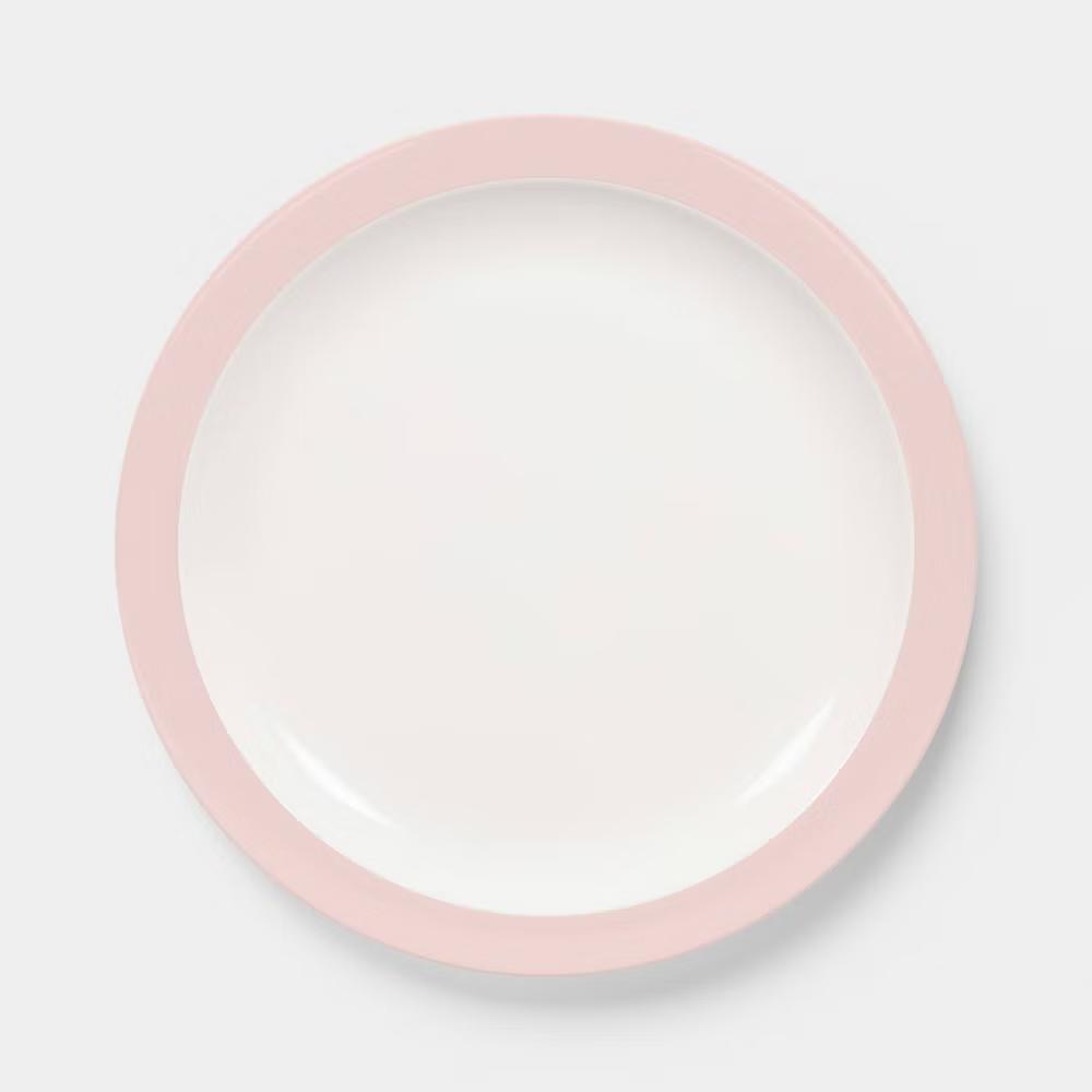 10.5" Plastic Dinner Plate with Decal - Image 5