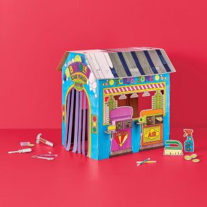 Color-Your-Own Car Wash Garage Fort