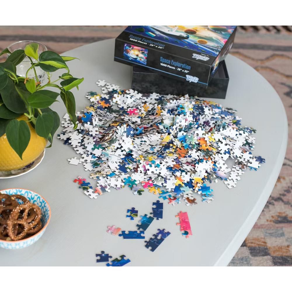 Toynk Space Exploration Galaxy Puzzle For Adults And Kids | 1000 Piece Jigsaw Puzzle - Image 3