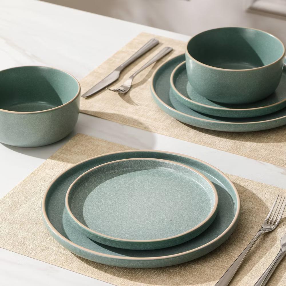 Earth & Clay 12pc Stoneware Dinnerware Set - Image 12