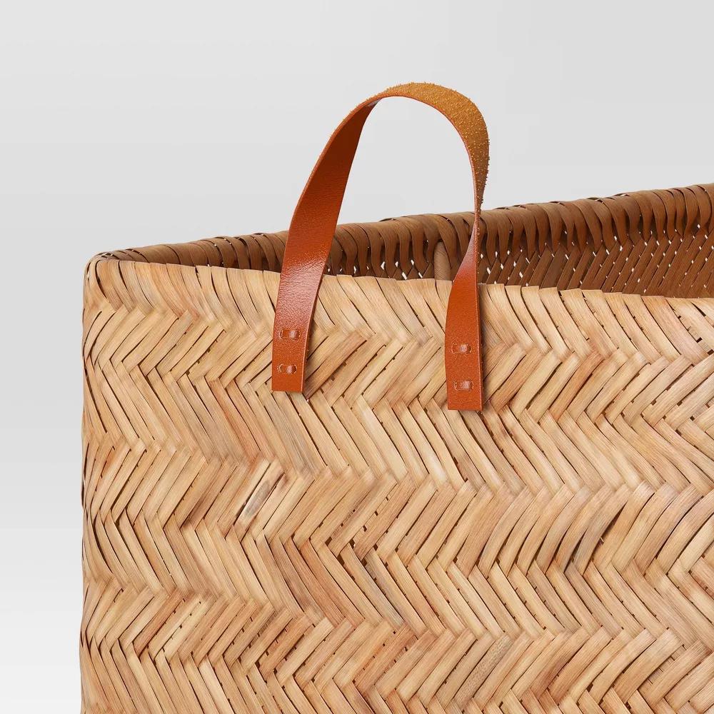 Herringbone Weave Cube Basket - Image 5